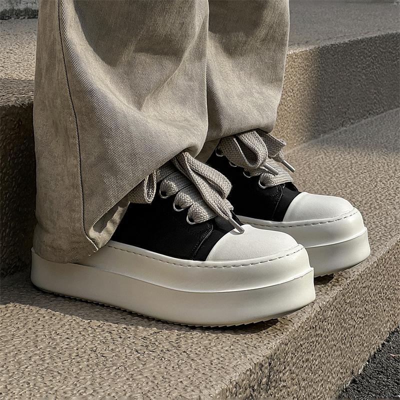 小众设计感厚底板鞋百搭休闲潮鞋
