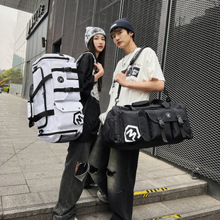 2026新款潮牌大容量旅行包男款时尚手提行李包女短途出差旅游收纳