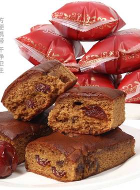 老北京枣糕整箱特产面包蜜枣泥糕点早餐零食散装传统糕点