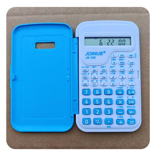 JS105小学生用计算器翻盖折叠