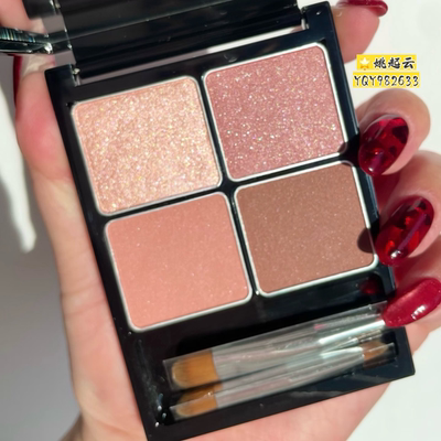 日本河北裕介&be四色眼影盘amber rose 限定色琥珀玫瑰Tea treats