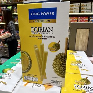 泰国kingpower selection芒果榴莲脆酥卷夹心蛋卷泰国浓郁风味