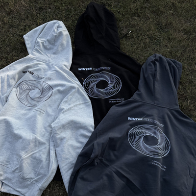 ABDP毛圈印花短款卫衣