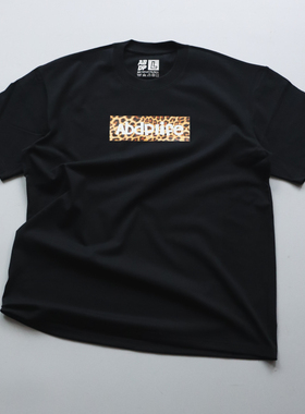 ABDP夏季美式男士短袖T恤圆领豹纹迷彩印花纯棉休闲运动宽松半袖