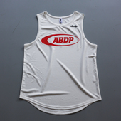 宽松窄肩训练街头休闲跑步健身 篮球运动印花背心无袖 ABDP美式 夏季