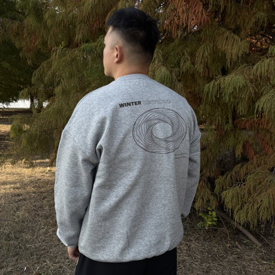 ABDP圆领宽松套头卫衣