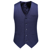 20继续做货男士西服套装条纹西装三件套新郎礼服S-5XL-6105P280，男装西服套装，电商D216