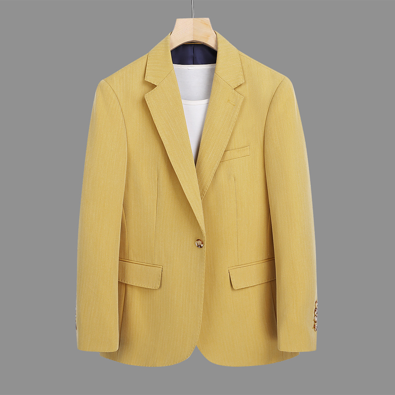 挂拍图长期款-2025秋季新款男士西装外套修身韩版单西DX6808P165，商品下架区商品下架区，电商D216