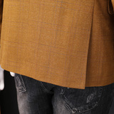 镂空图2025新款男士休闲西服时尚修身西装单西外套DX6933P165，男装西服套装，电商D216