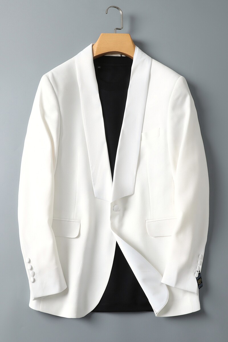 平铺图男士休闲西服修身西装纯色单西外套上衣DX6901P165,男装西服,电商D216
