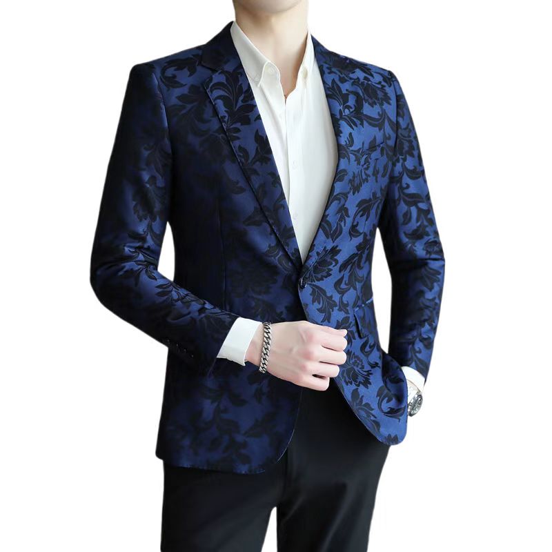 模特图长期做2025年男士春季休闲西装单西外套DX6838P165,男装西服套装,电商D216