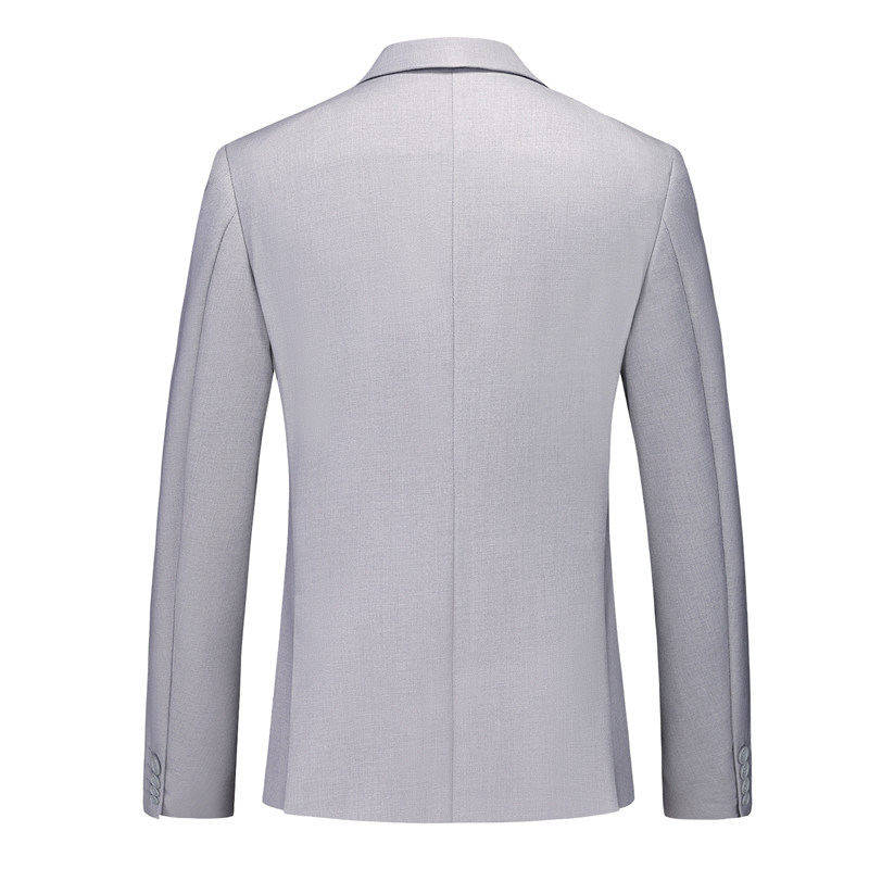 M-6XL外贸西服套装三件套一粒扣2边开叉男士西装7001P190,男装西服套装,电商D216