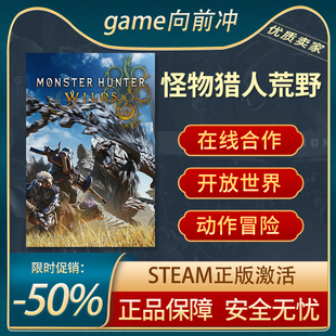 Monster Steam正版 Hunter 在线合作动作冒险 Wilds 怪物猎人荒野
