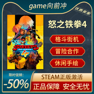Rage 冒险 怒之铁拳4 PC中文 动作街机 STEAM正版 Streets
