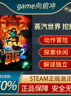 蒸汽世界 挖掘2 SteamWorld Dig 2 STEAM正版PC 动作冒险
