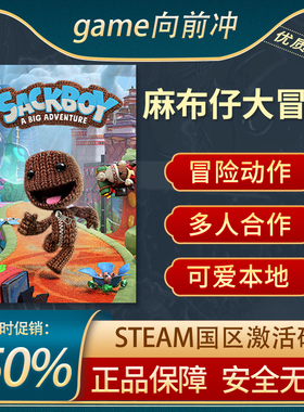 麻布仔大冒险 Sackboy A Big Adventure 正版STEAM 国区激活码cdk