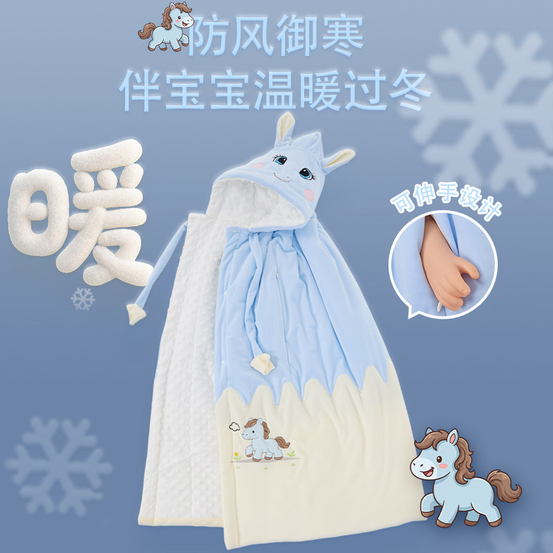 儿童斗篷防风保暖外套披风