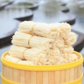 连州湟福沙坊粉特产九陂切粉农家自晒米粉粉丝扁粉条500g手工切粉