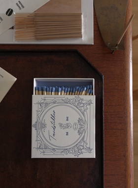 「pata studio」原创  | baby blue |  火柴 长款 蓝色