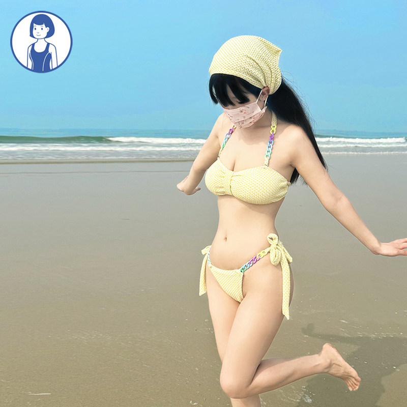 日系可爱少女性感甜美比基尼泳装