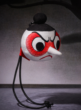 王的手创 中国奇谭2之耳中人耳妖刺绣手工diy材料包布艺挂件正版