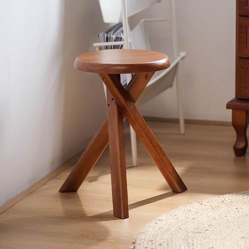 新中式原木风实木凳子家用板凳