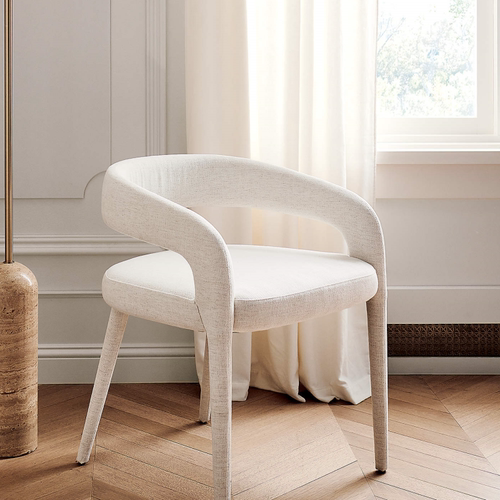 初见北欧北欧奶油风餐椅现代简约