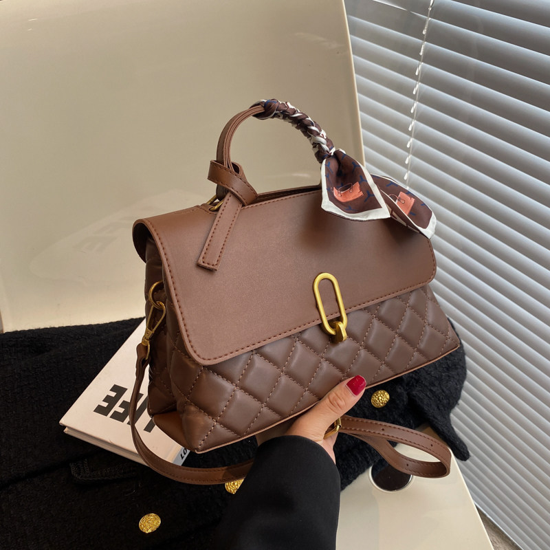 高级感手提包包女2025新款时尚百搭小众单肩斜挎包休闲复古小方包,箱包皮具/热销女包/男包,通用款女包,淘宝优惠券,粉丝福利购,淘宝优惠卷