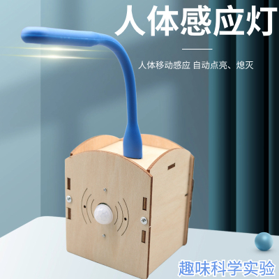 人体移动感应灯智能家居小夜灯