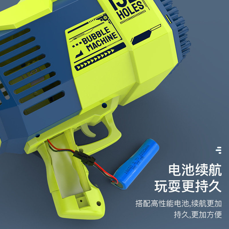 跨境爆款132孔泡泡机儿童玩具全自动电动火箭筒网红加特林泡泡枪,玩具/童车/益智/积木/模型,泡泡机/吹泡泡类玩具,淘宝优惠券,粉丝福利购,淘宝优惠卷