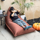 户外防水豆袋懒人沙发椅可躺可睡沙滩露营草地酒吧音乐节躺椅庭院