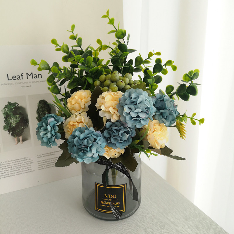 小清新假花仿真花绿植客厅卧室电视柜插花摆件绢花花瓶装饰花摆设,家居饰品,仿真花/假花,淘宝优惠券,粉丝福利购,淘宝优惠卷