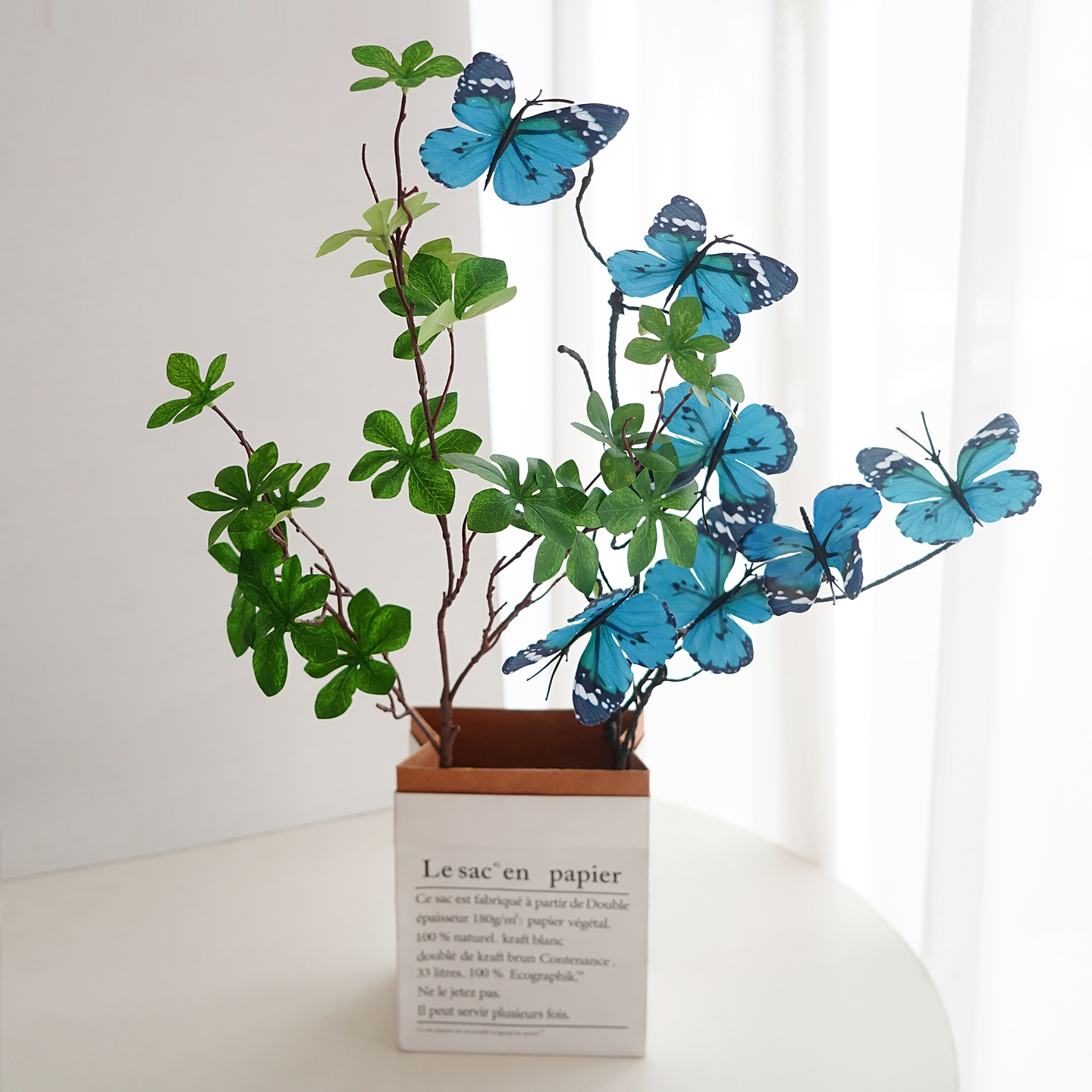 仿真绿植景观盆栽室内仿生植物摆件客厅轻奢装饰花假花仿真花摆设