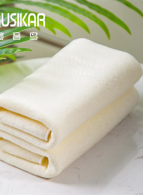 妙音鸟 泰国乳胶毛巾 洗脸巾柔顺吸水强吸水乳胶毛巾方巾成人儿童