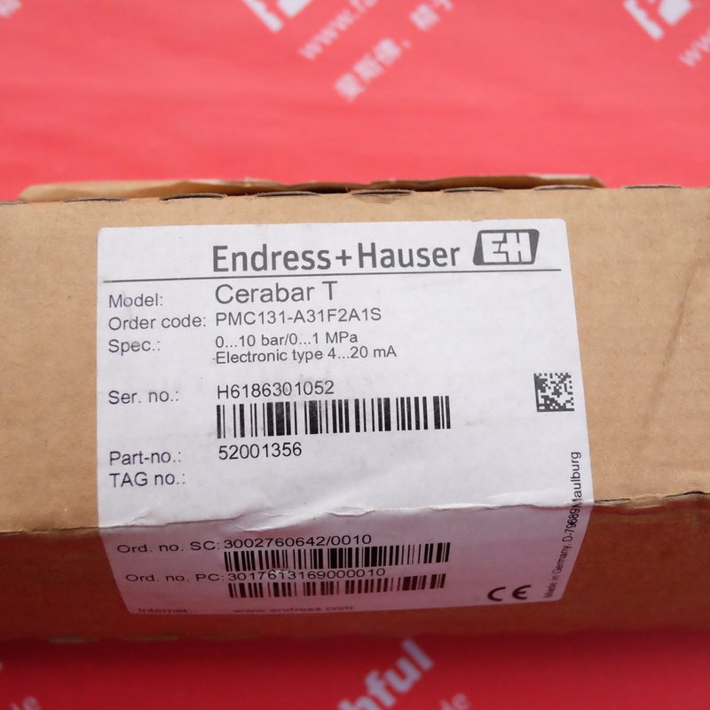 e h pmc131-a31f2a1s 恩德斯豪斯全新压力传感器 endress hauser