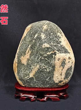 泰山石敢当天然原石镇宅补角摆件靠山石风水石观赏石花纹石化路冲