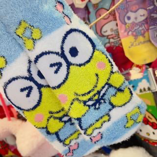 出口日本秋冬厚羽毛绒库洛米卡通