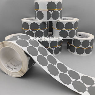 3M401Q梅花砂纸卷1500目2000目背胶点磨砂纸漆面打磨1寸砂碟卷