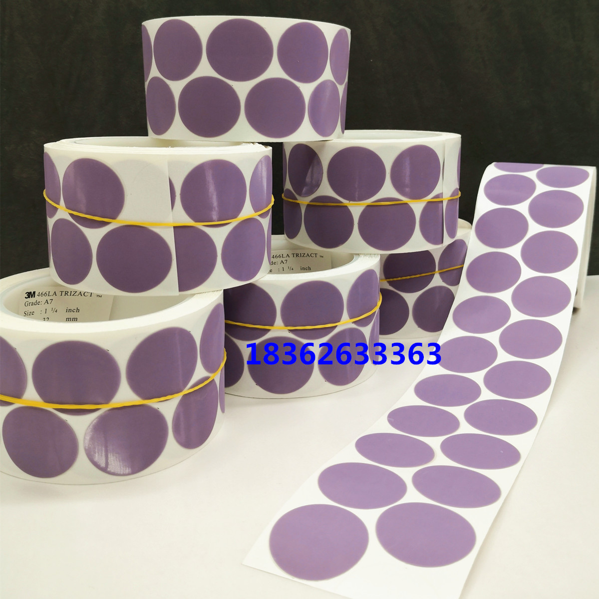 3M466la金字塔研磨圆片胶漆砂纸