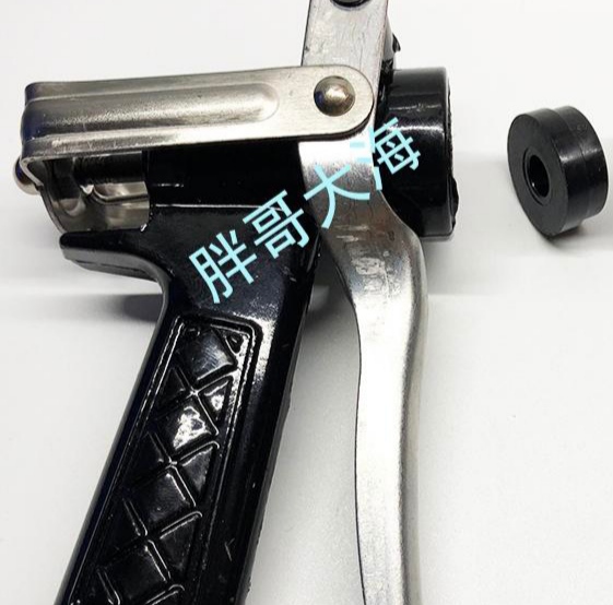 施肥枪手柄开关 带省力开关手把 插地型计量施肥枪配件