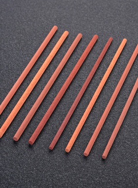 小号圆形油石条黄色3mm4mm5mm直径手搓打磨抛光细孔精磨圆棒400#