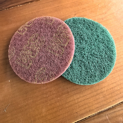 百洁布抛光轮100mm绿色偏硬