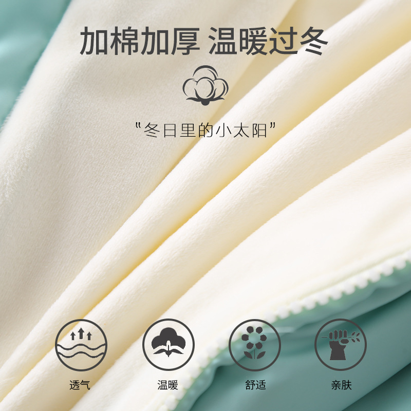 婴儿白鸭绒保暖连体衣服冬季新款