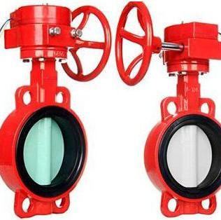 沪航阀门ZSXDF7信号对夹蝶阀法兰信号蝶阀涡轮消防信号蝶阀消