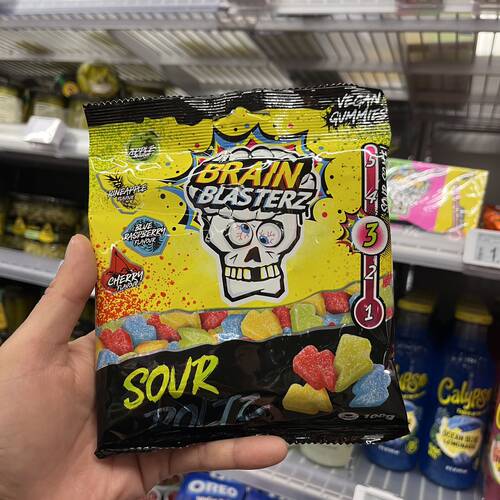 荷兰Warheads弹头牌酸酱棒棒糖
