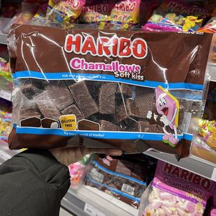 现货荷兰进口HARIBO哈瑞宝巧克力涂层棉花糖Chamallows160g