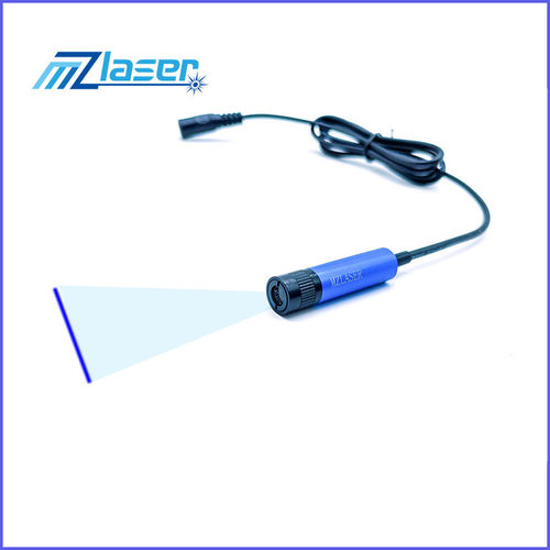 紧凑型蓝色一字可调线宽激光模组蓝光镭射激光器450nm线激光