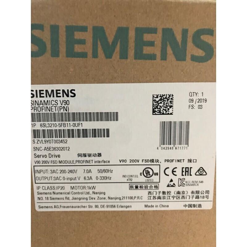 议价6SL3 210-5FB11-0UF1西门子6SL321O-5FB11-OUF1 6SL32105FB11