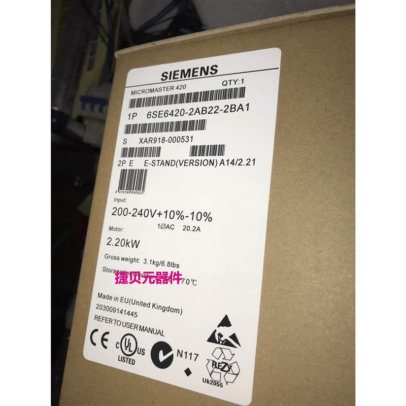 议价变频器6SE6420-2UC22-2BA1 6se6420-2ab22-2ba1议价议价$