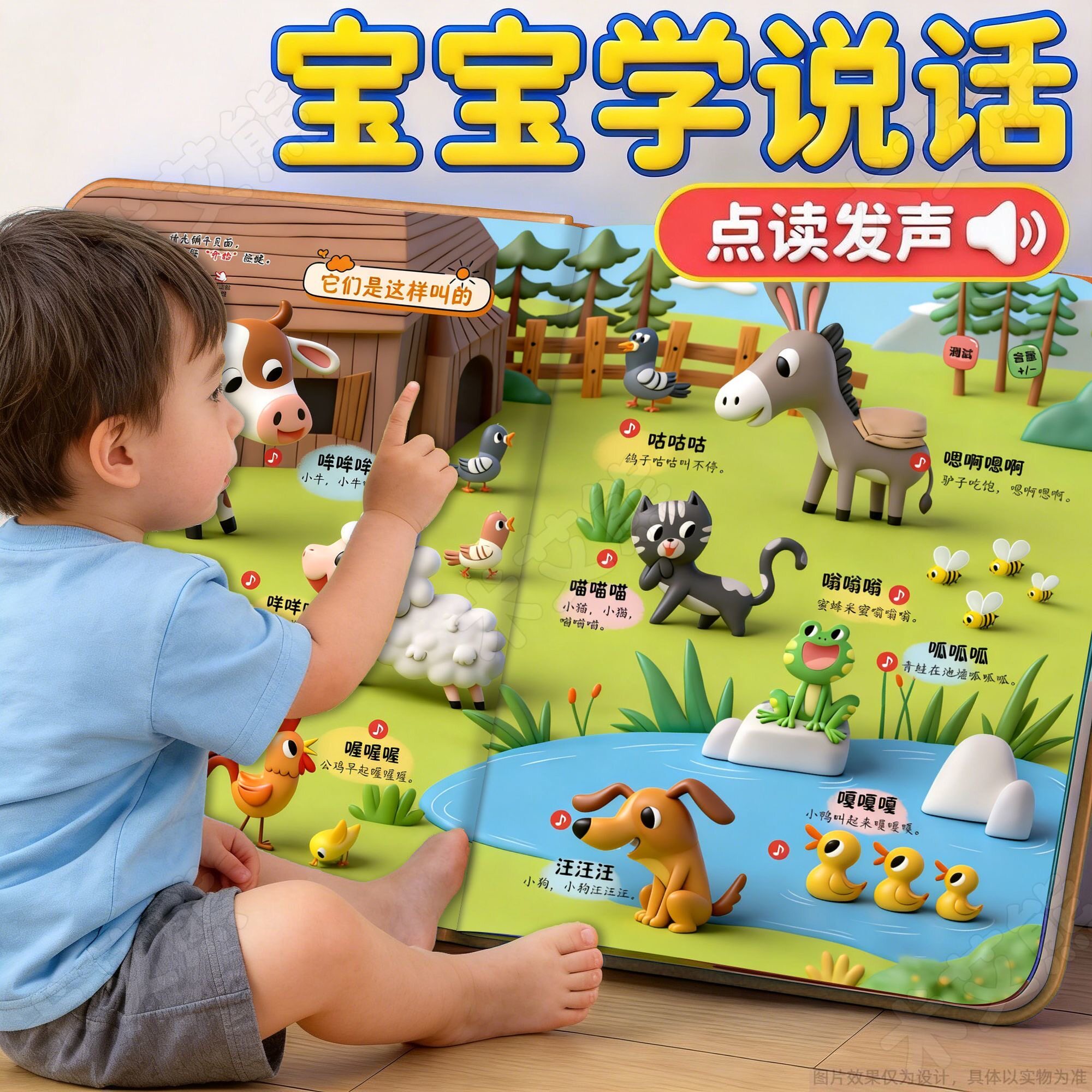 适合宝宝学习哄娃有声书实用礼物图片